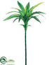 Silk Plants Direct Dracaena Spray - Green White - Pack of 12