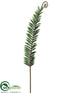 Silk Plants Direct Spike Fern Spray - Green - Pack of 12