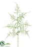 Silk Plants Direct Supernova Lace Fern Spray - Green - Pack of 24