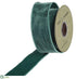 Silk Plants Direct Velvet Ribbon - Teal - Pack of 6