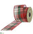 Plaid Ribbon - Red Green - Pack of 6