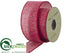 Silk Plants Direct Ribbon - Burgundy - Pack of 6