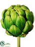 Silk Plants Direct Artichoke Pick - Green - Pack of 12