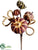 Pumpkin, Pine Cone Pick - Brown - Pack of 36