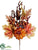 Pumpkin, Berry Pick - Brown Rust - Pack of 6