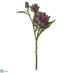 Silk Plants Direct Artichoke Spray - Plum - Pack of 12