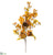 Pomegranate, Berry, Oak Leaf Spray - Yellow Mustard - Pack of 12