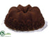 Silk Plants Direct Bundt Cake - Chocolate - Pack of 4