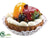 Kiwi, Strawberry, Blueberry Tart - Green Red - Pack of 18