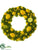 Lemon Wreath - Yellow - Pack of 2