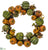 Pumpkin, Berry, Rosehip Wreath - Orange Green - Pack of 2