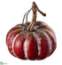 Silk Plants Direct Pumpkin - Burgundy - Pack of 6