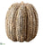 Corn Husk Pumpkin - Beige Gray - Pack of 1