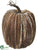 Pumpkin - Brown Whitewashed - Pack of 4