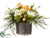 Rose, Rosehip, Lisianthus - Cream Peach - Pack of 1