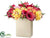 Rose, Peony, Calla Lily, Alstromeria - Rose Yellow - Pack of 1