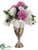 Peony, Dahlia, Sedum - White Amethyst - Pack of 1