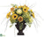 Daisy, Dahlia, Hydrangea, Grass - Yellow Green - Pack of 1