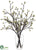 Budding Blossom Branch - Cream Green - Pack of 1