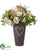 Ranunculus, Rose Arrangement - Cream Blush - Pack of 1