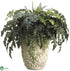 Silk Plants Direct Fern - Green - Pack of 1