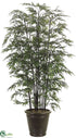 Silk Plants Direct Bamboo Tree - Green - Pack of 1