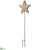 Star Garden Stake - Gray - Pack of 8