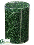 Silk Plants Direct Tube Confetti - Green - Pack of 12