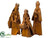 Metal Wiseman - Rust - Pack of 1