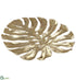 Silk Plants Direct Monstera Leaf Mat - Gold - Pack of 6