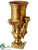 Polyresin Angel Urn - Gold Antique - Pack of 2