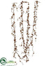 Silk Plants Direct Bead Garland - Copper - Pack of 12