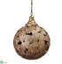 Silk Plants Direct Hanging Lamp With Plug - Gold  - Pack of 1