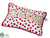 Hope Polka Dot Pillow - White Red - Pack of 6