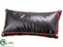 Silk Plants Direct Plaid Chalkboard Pillow - Red Black - Pack of 6