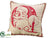 Santa Pillow - Natural Red - Pack of 2