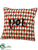 Joy Harlequin Pillow - Red Green - Pack of 2