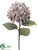 Glittered Linen Hydrangea Spray - Silver - Pack of 12