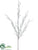 Snowy Branch - White Green - Pack of 24