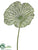 Glitter Lotus Leaf Spray - Green - Pack of 12