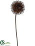 Silk Plants Direct Glitter Allium Spray - Bronze - Pack of 24