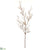 Snowed Twig Spray - Brown Light - Pack of 12