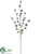 Pine Cone Spray - White - Pack of 12