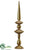 Metal Finial - Gold - Pack of 6