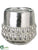 Cement Pot - Silver - Pack of 1