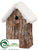 Birdhouse - Gray White - Pack of 4