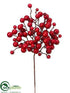 Silk Plants Direct Berry Pick - Red - Pack of 36