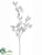 Berry Branch - Silver - Pack of 12