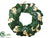 Magnolia Leaf Wreath - Green Gold - Pack of 1