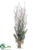 Pine, Cone, Twig Bundle - Green Snow - Pack of 6